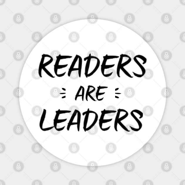 Readers Are Leaders Magnet by Sarah Creations